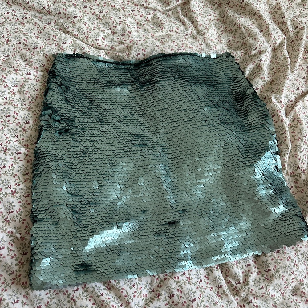 Mango sequin skirt size xs